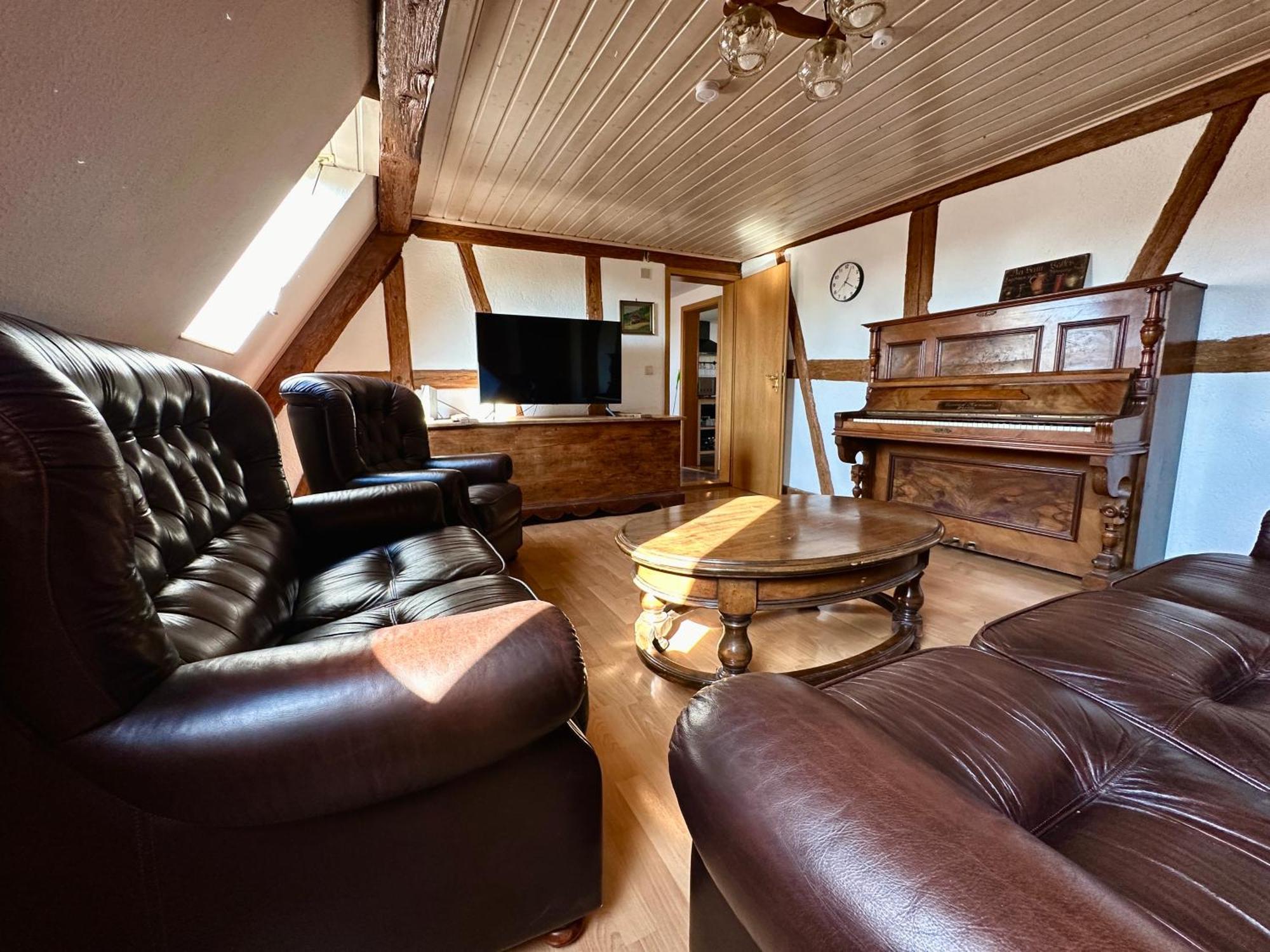 Ferienwohnung Mit Schlossblick Bei Offenburg 오텐베르크 외부 사진